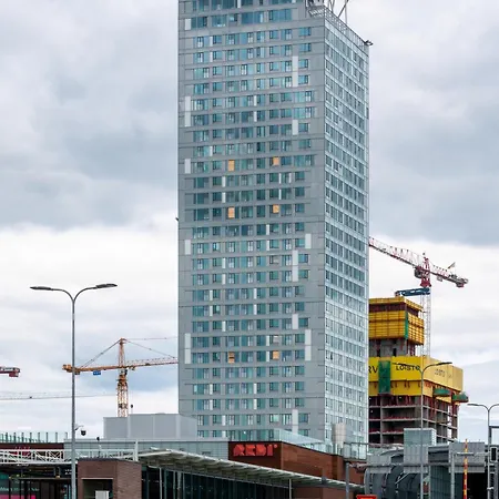 18Th Floor Helsinki High Point 1 Bdr Apartment With City View - Free Garage Parking Eksteriør billede