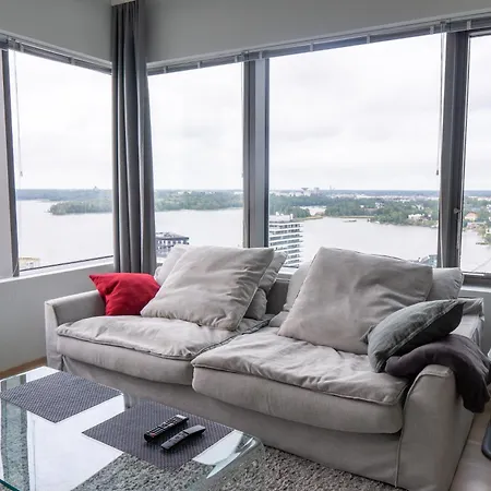 18Th Floor Helsinki High Point 1 Bdr Apartment With City View - Free Garage Parking Eksteriør billede