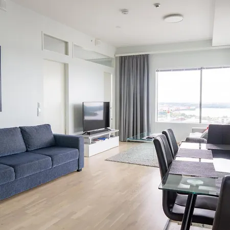 18Th Floor Helsinki High Point 1 Bdr Apartment With City View - Free Garage Parking Eksteriør billede