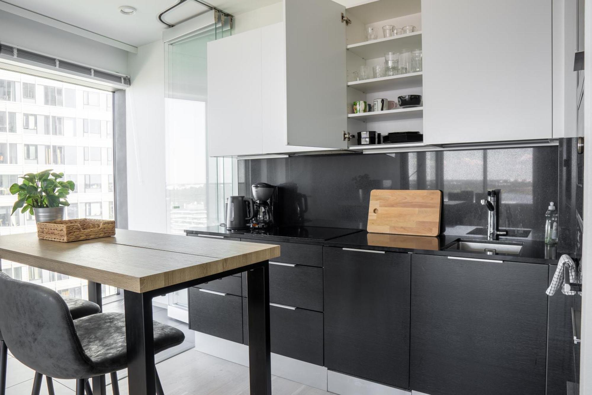18th Floor High Point 1 Bdr With View - Free Garage Parking Хельсинки