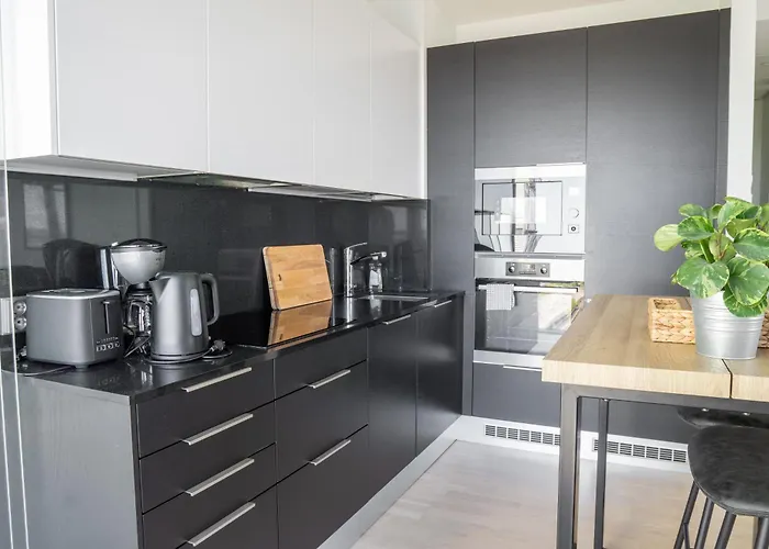 18Th Floor Helsinki High Point 1 Bdr Apartment With City View - Free Garage Parking