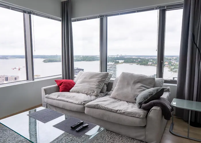 18Th Floor Helsinki High Point 1 Bdr Apartment With City View - Free Garage Parking