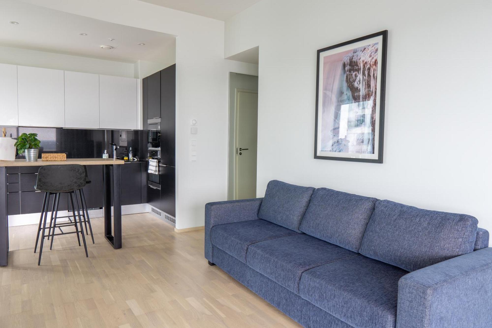 18th Floor High Point 1 Bdr With View - Free Garage Parking Apartment Helsinki